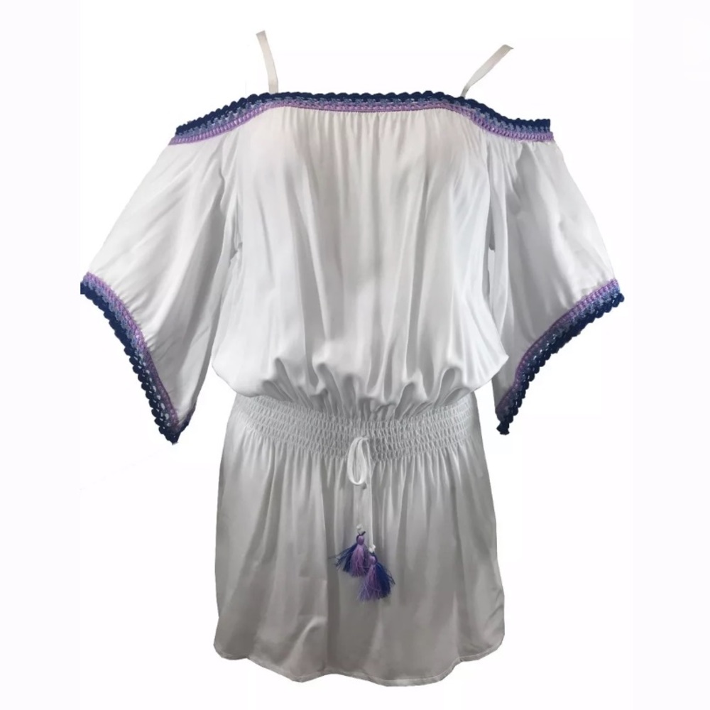 Becca off-the-shoulder cover up tunic Scenic Route - Picture 3 of 6